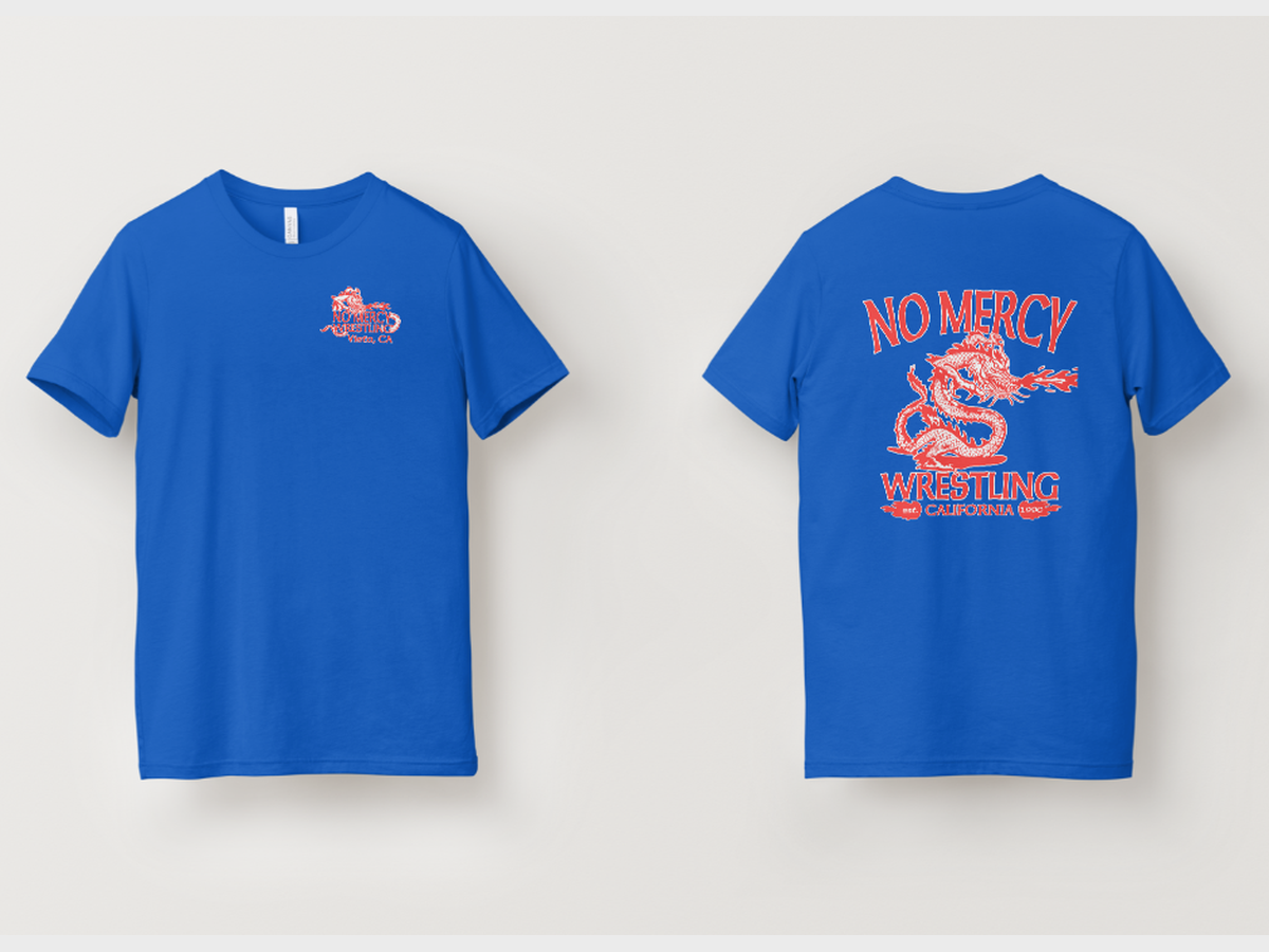 Blue Tee - Dragon Back A